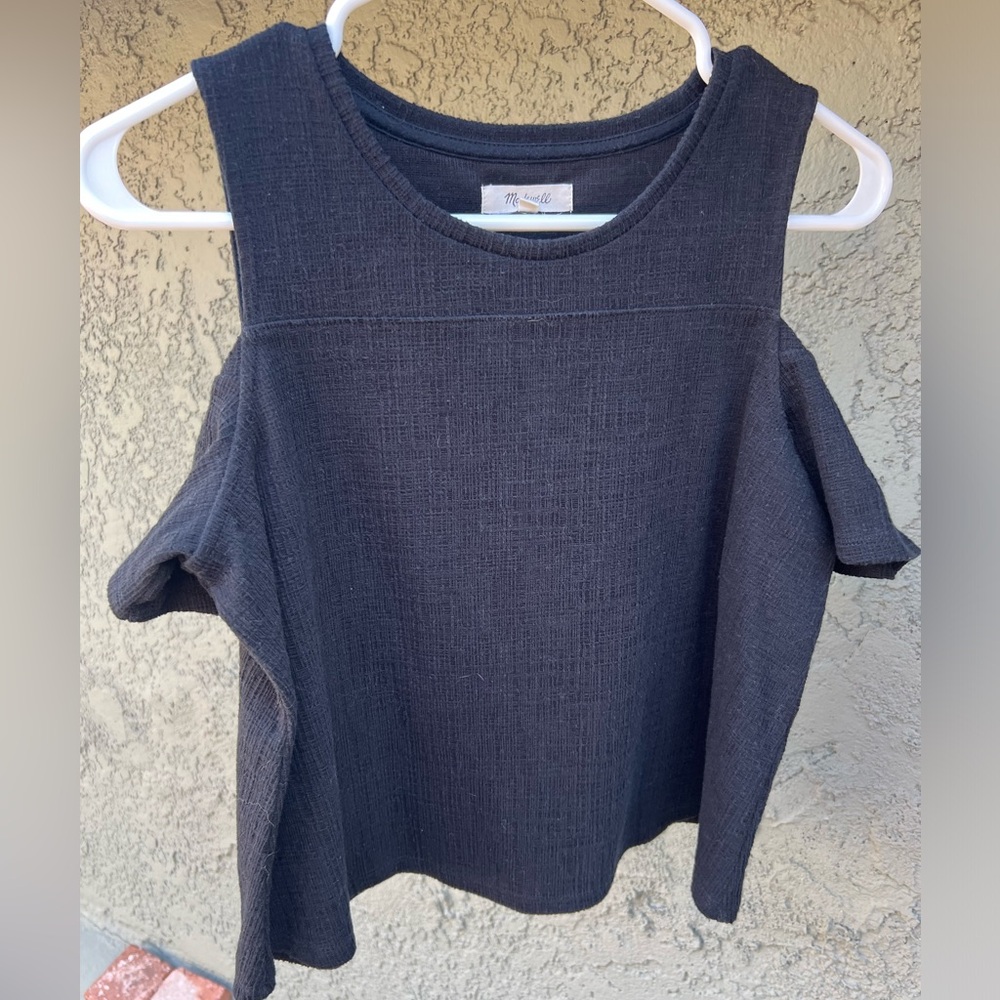 Madewell Skylark Cold Shoulder Top